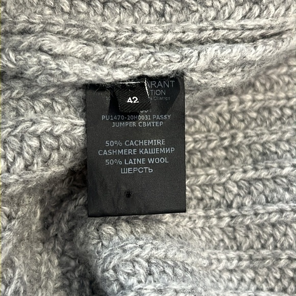 Isabel Marant Passy Cashmere and Wool Sweater Size 42/ US 12 - Picture 6 of 8